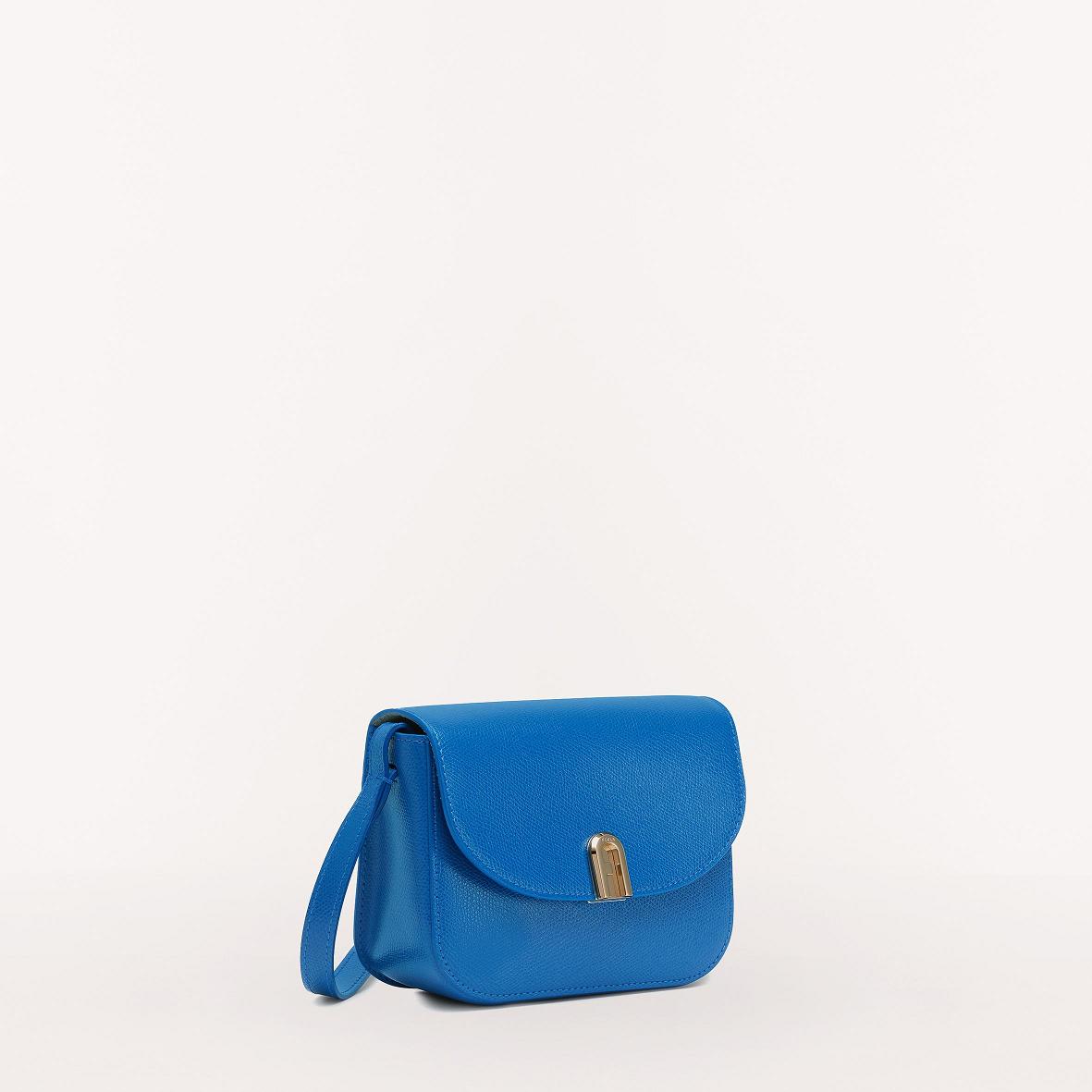 Furla 1927 Tasker Tilbud - Crossbody Dame Blå UKJ853704